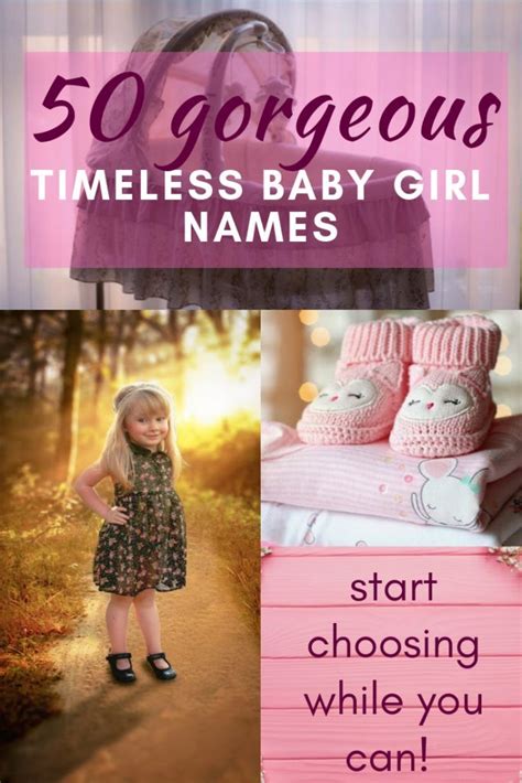 50 Classic And Timeless Names For Your Baby Girl That Remain Trendy