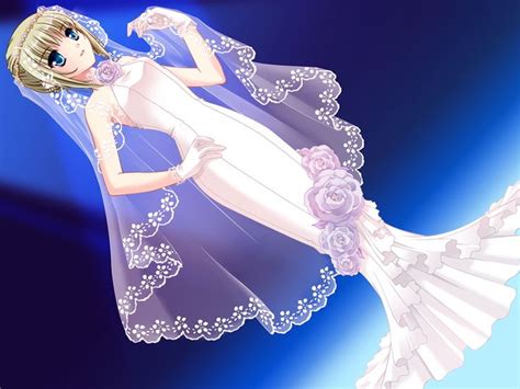 Anime Wedding Anime Wedding Anime Anime Dress