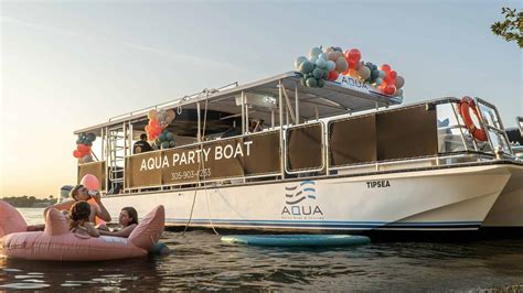 Aqua Party Boat Miami 1 Boat Tour And Party Agency Aqua Party Boat