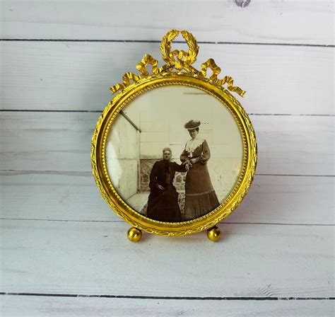 Antique French Gold Gilt Photo Frameantique French Empire Style Frame