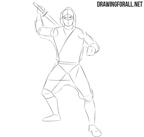 How To Draw A Ninja For Beginners