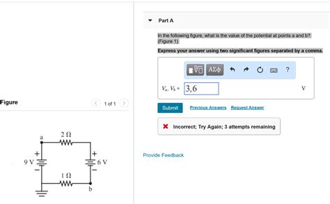 Solved Part A In The Following Figure What Is The Value Of Chegg Com