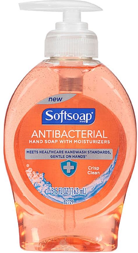 Softsoap Antibacterial Liquid Hand Soap Crisp Clean 55 Fluid Ounces