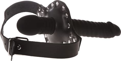 Strict Leather Ride Me Mouth Gag With Dildo Black Ac735 Health And Household