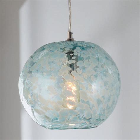 Specked With Color Each Pendant Is Made From Hand Blown Glass And
