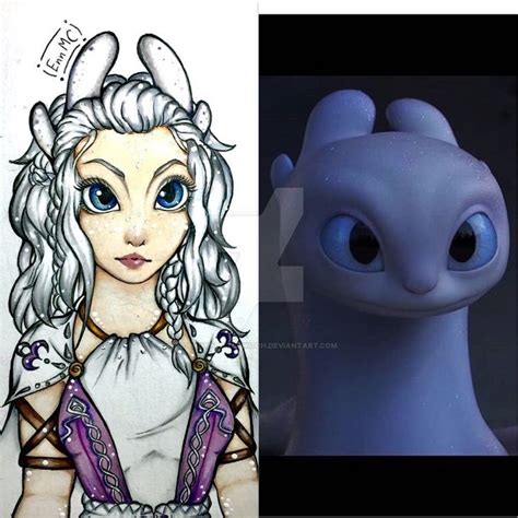 Light Fury Human By Ennyalittlewitch How Train Your Dragon How To