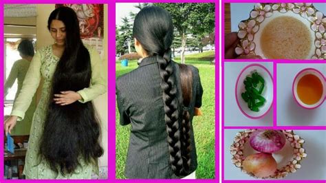 How To Get Long And Thick Hair Very Fast Naturally At Home