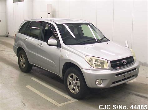 2005 Toyota Rav4 Silver For Sale Stock No 44885 Japanese Used Cars