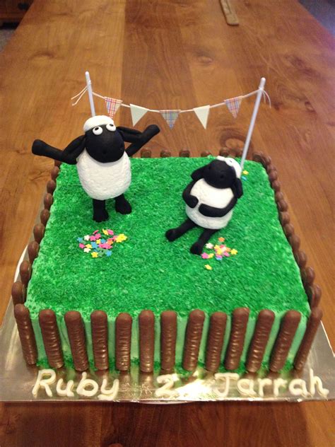 Ich habs mir ja fast gedacht, dass… Shaun the sheep birthday cake | Kindergeburtstag, Shaun ...