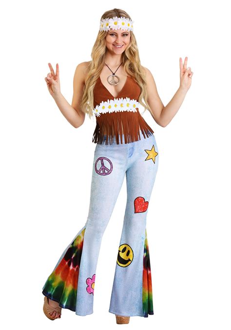 Morph Costumes Hippie Costume Women 70s Costume For Women 70s Dress