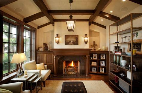 Tudor Living Room Details Ways Bring Architectural Cute Homes 66789