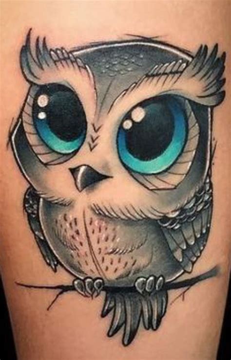 Pin By Rocco Chiarillo On Okgufino Baby Owl Tattoos Cute Owl Tattoo