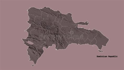 Ubicación De Independencia República Dominicana Mapa Administrativo Almacen De Video Vídeo