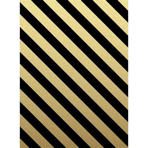 Black And Gold Stripes Printed Backdrop Backdrop Express