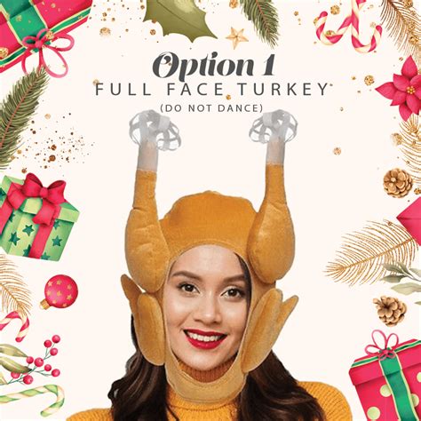 christmas dancing turkey hat lilgenesis j