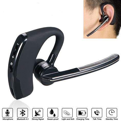 Bluetooth Headset V50cvc80 Dual Mic Noise Cancelling Bluetooth
