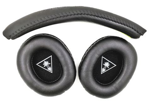 Sets Black Replacement Earpads Headband Ear Pads Ear Cushion Cover
