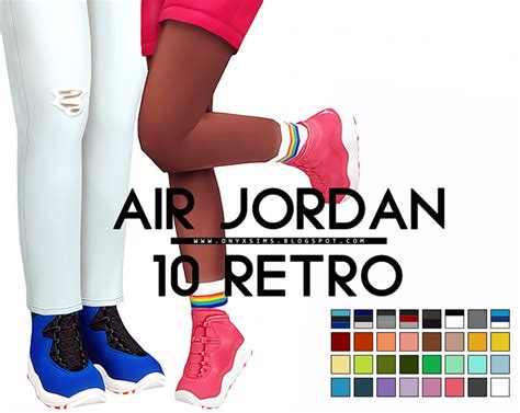 Air Jordans Sneakers Sims 4 Cc List