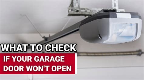 What To Check If Your Garage Door Wont Open Ace Hardware Youtube