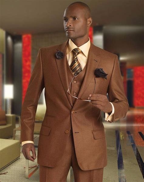 2017 Latest Coat Pant Designs Dark Brown Men Suit Terno Slim Fit 3