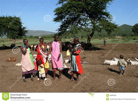 Masai Tribe Kenya Editorial Image Image Of Tradition