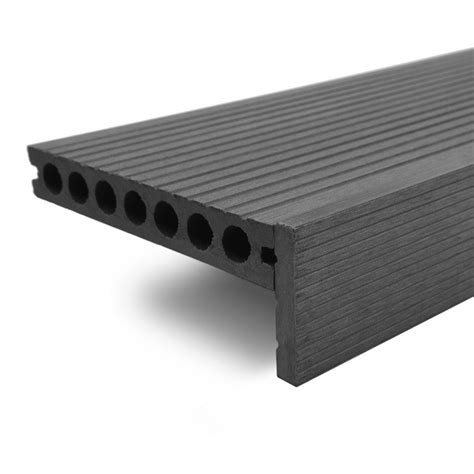 Charcoal Composite Decking Finishing Straight Edge 36m Outdoor Style