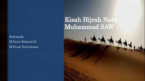 Kisah Hijrah Nabi Muhammad Saw