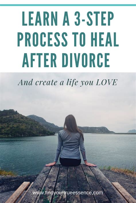 learn a 3 step process on how to heal after heartbreak and divorce and move forward to rebuild
