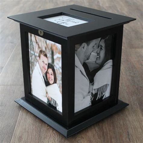 Black Wedding Card Box Wedding Card Box Card Box For Etsy Card Box