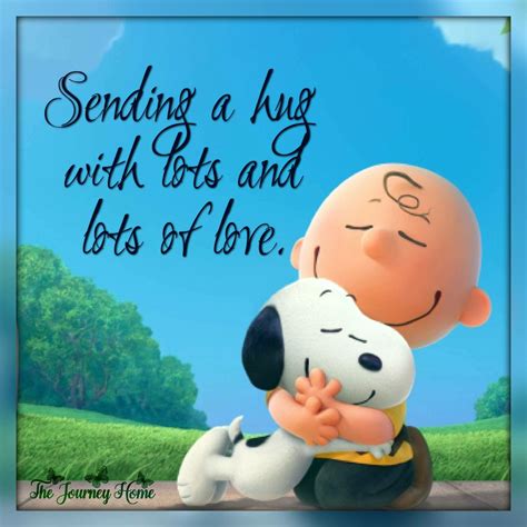 Pin By Maru Camacho On Quote Snoopy Quotes Good Night Hug Sending Hugs