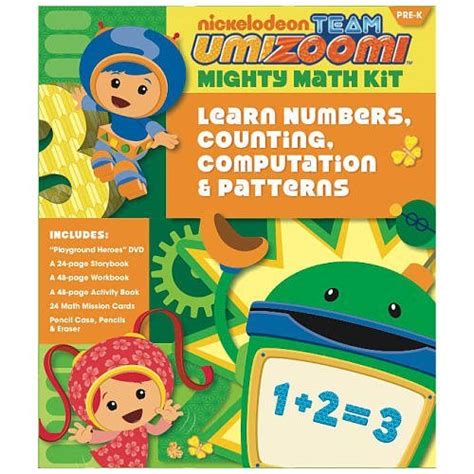 Team Umizoomi Numbers Counting Patterns Prek Math Kit Carnival