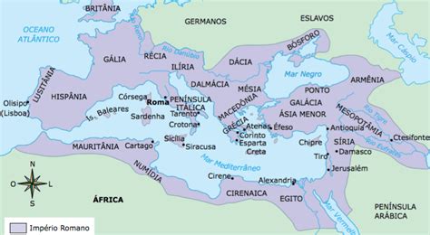 Mapa Roma Antiga Mapa