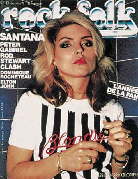 Debbie Harry Blondie Cover French Magazine Rockandfolk December 1978 Blondie Debbie Harry