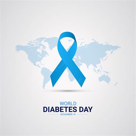 Premium Vector World Diabetes Day Creative Ads 3d Illustration