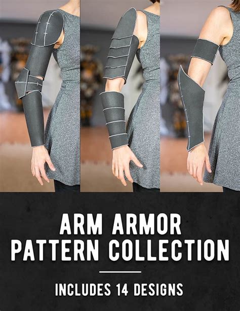 Arm Armor Pattern Collection 14 Designs Download Pdf