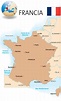 Mapa de Francia Icarito