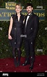 Hattie Morahan and Blake Ritson attending the Evening Standard Theatre ...