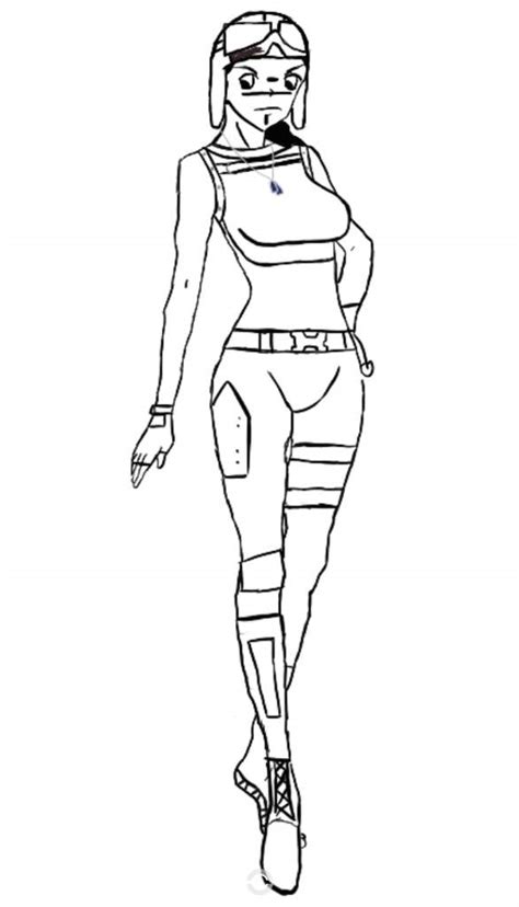 Fortnite coloring pages 25 free ultra high resolution renegade raider fortnite coloring page. Renegade Raider Artwork | Fortnite: Battle Royale Armory Amino
