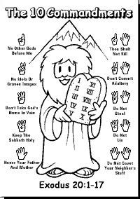 The ten commandments are a series of religious and moral imperatives that are recognized as a moral foundation in several of the abrahamic religions, including catholicism. 17 Best Images of 10 Commandments Blank Worksheet - Free ...