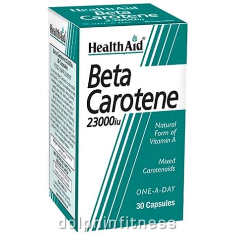 Healthaid Beta Carotene 23000 Iu 30 Capsules