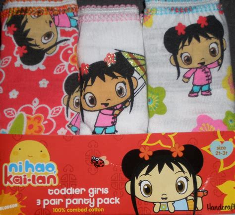 New 2t 4t Girls Ni Hao Kai Lan Panties Underwear Briefs Ebay