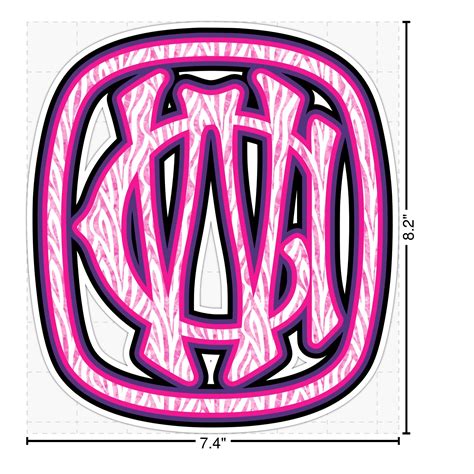 Design Your Own Personalized Monogram Car Decal Youcustomizeit