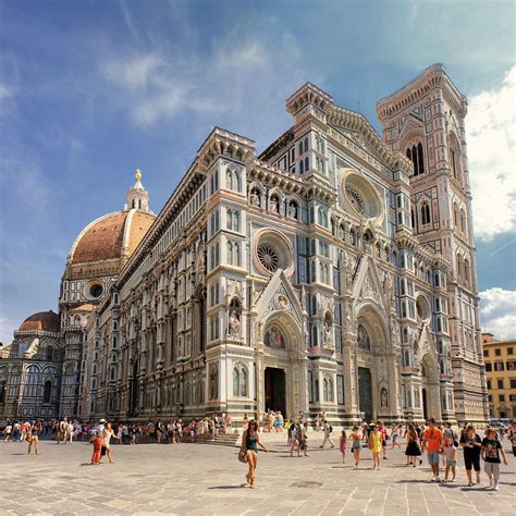 The Duomo Of Florence The Basilica Di Santa Maria Del Fiore Is The Main