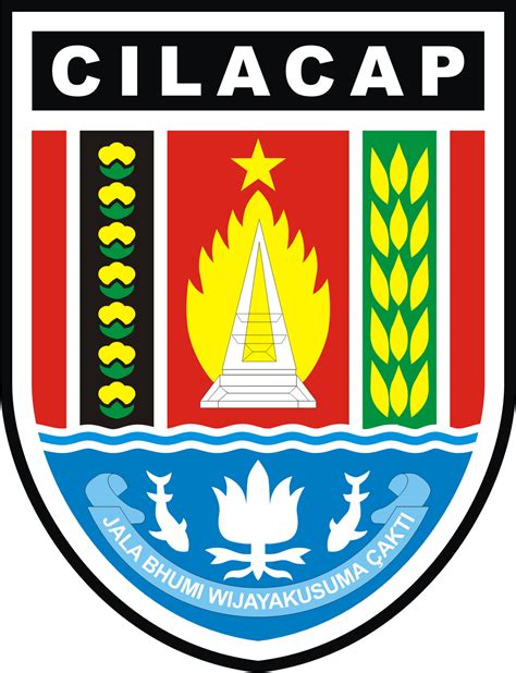 Jawa tengah adalah sebuah provinsi indonesia yang terletak di bagian tengah pulau jawa. Logo Kabupaten Cilacap - Provinsi Jawa Tengah - Kumpulan Logo Lambang Indonesia