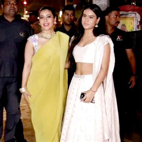 Kajol With Daughter Nysa At Diwali 2019 Kajol Nysadevgan Celeb Bollywoodbyte Unseen