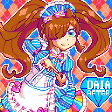 もぺ⬛︎お絵描きドット絵垢 On Twitter 虹ノ咲さん誕生日おめでとうpart3 虹ノ咲だいあ生誕祭 虹ノ咲だいあ生誕祭