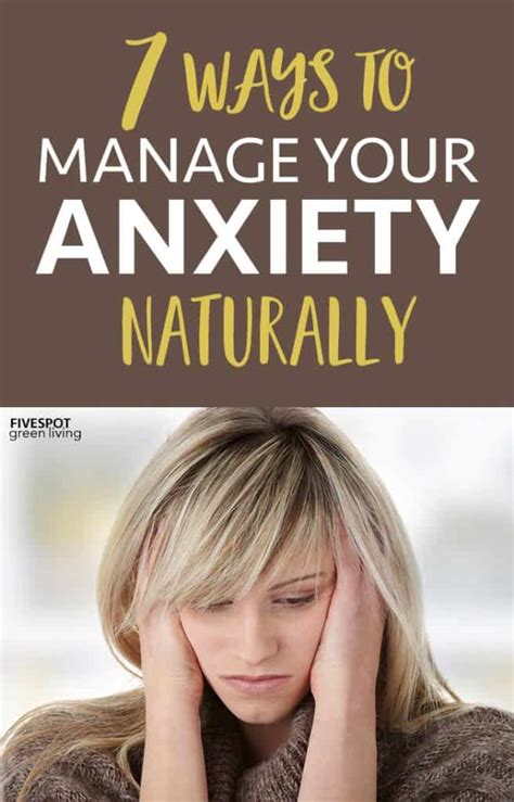 How To Calm Anxiety Five Spot Green Living