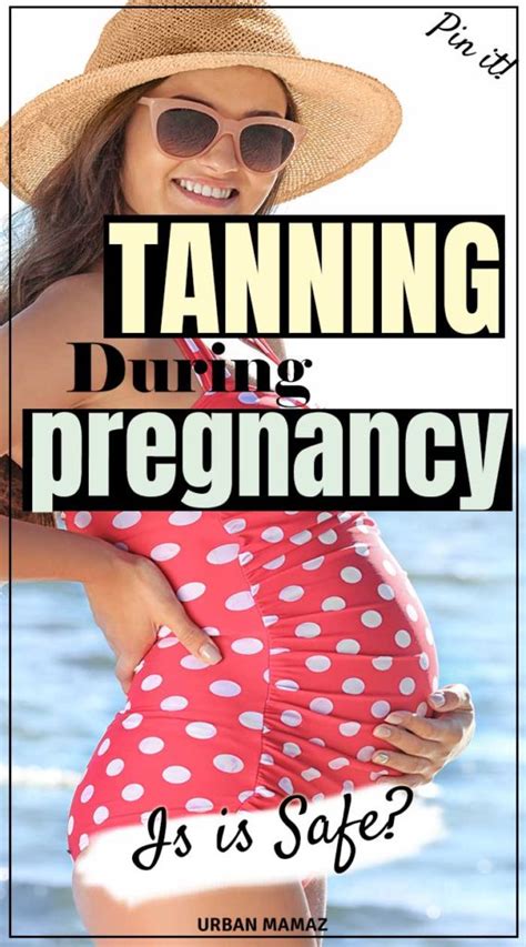 Is It Safe To Tan During Pregnancy Urban Mamaz