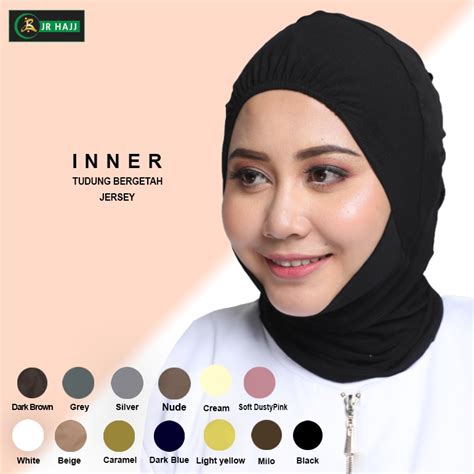 Inner Tudung Jersey Muslimah Shopee Malaysia