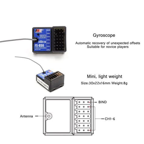 6 Channel 24ghz Digital Remote Control Transmitter And Receiver Kit